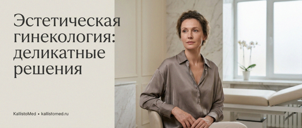 Методы эстетической гинекологии для решения деликатных женских проблем и улучшения здоровья
