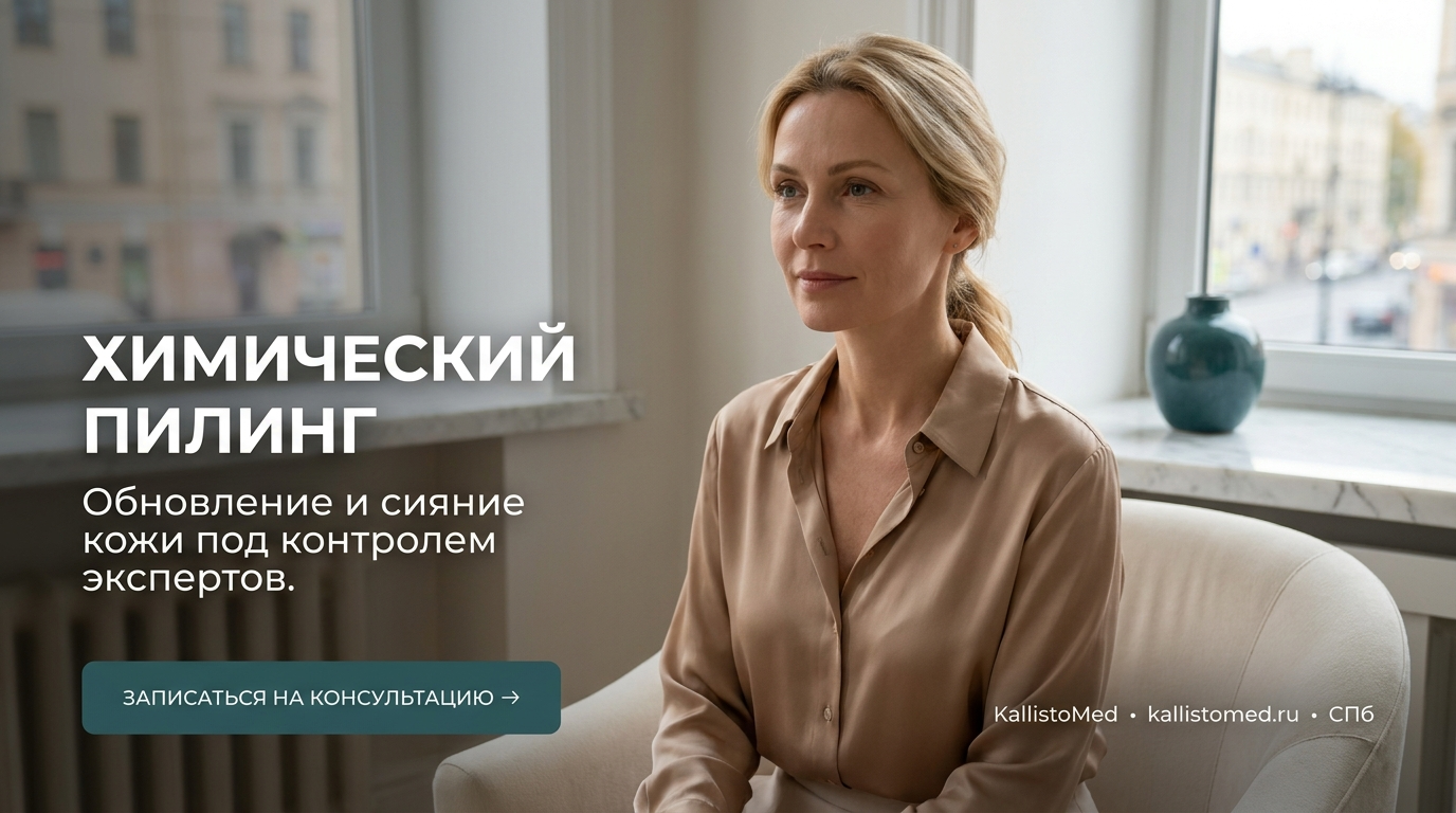 Химический пилинг для лица: виды, глубина и выбор по типу кожи — клиника KallistoMed Санкт-Петербург