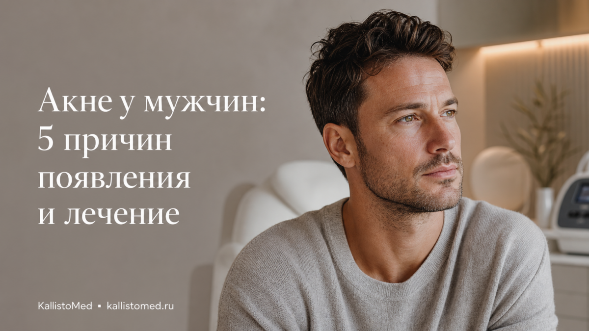 Акне у мужчин: 5 причин появления и современное лечение кожи