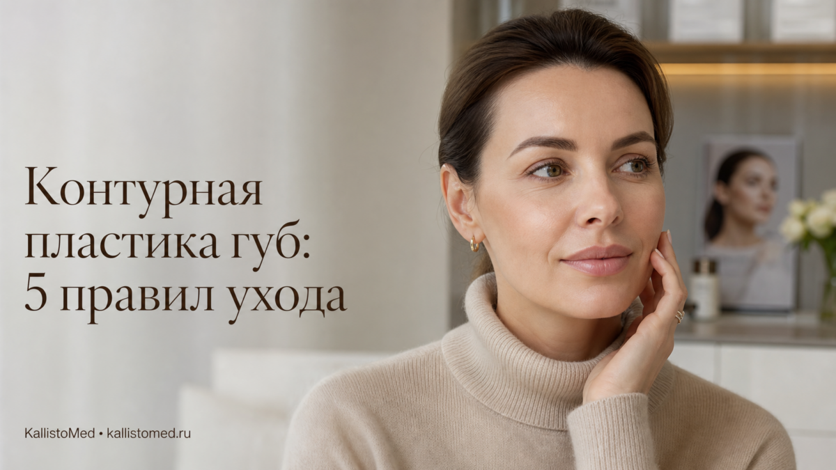 Контурная пластика губ: как добиться натурального результата — 5 правил ухода