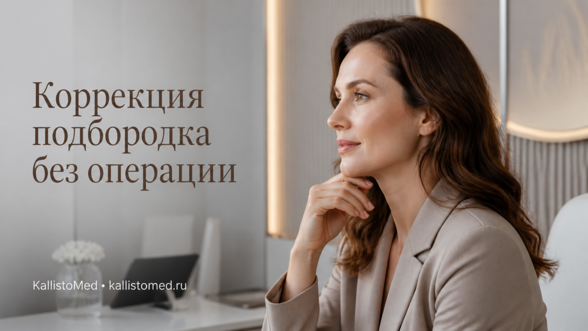 Контурная пластика подбородка филлерами: 3 этапа коррекции формы без операции