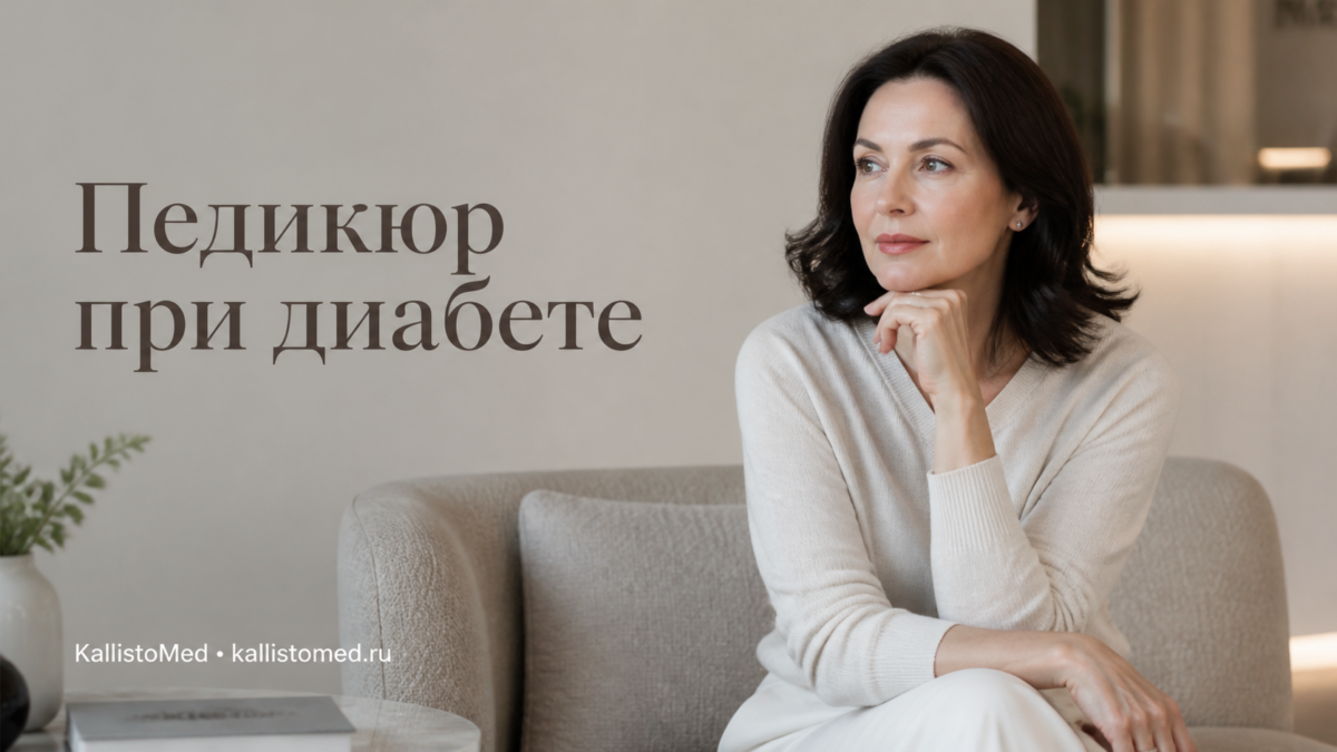 Педикюр при сахарном диабете: почему опасен обычный и когда нужен медицинский