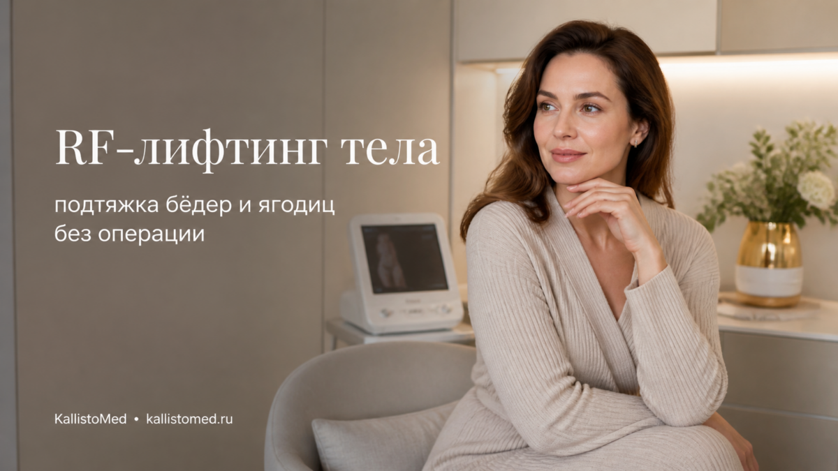 RF-лифтинг тела: как подтянуть кожу на бёдрах и ягодицах без операции