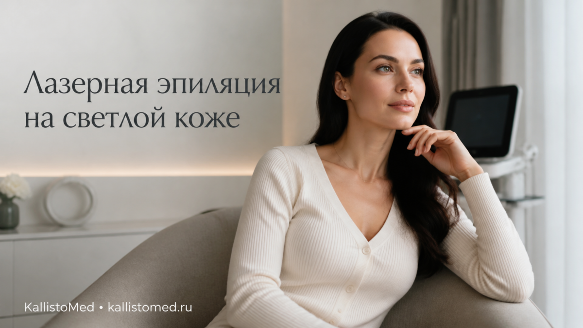 Лазерная эпиляция на светлой коже с темными волосами: особенности и эффективность процедуры